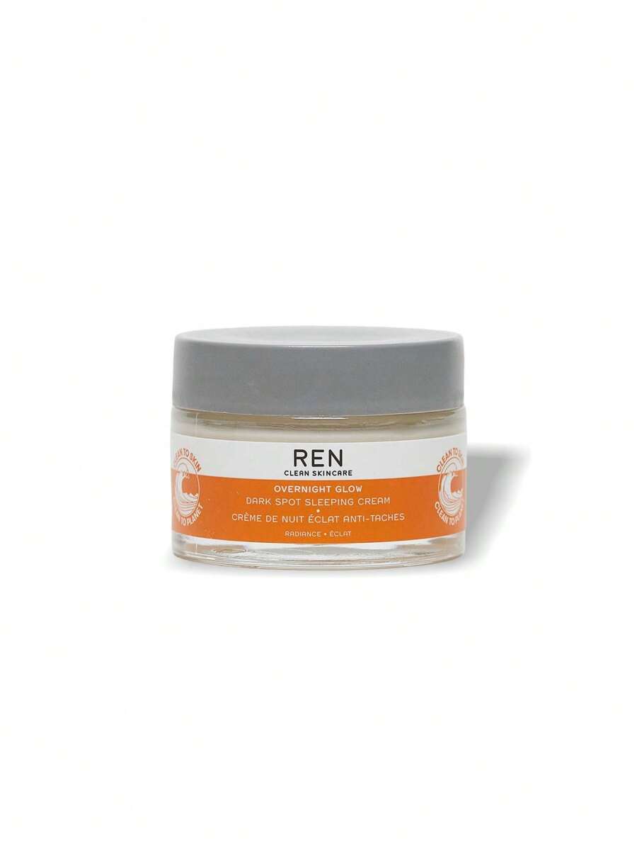 REN Clean Skincare Overnight Glow Dark Spot Sleeping Cream 50 Ml - trắng - Xem 1