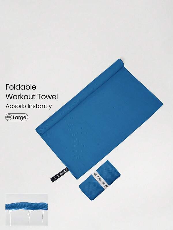 GLOWMODE Serviette pliable avec capuche VersaTowel pour le bain, le sport et la natation