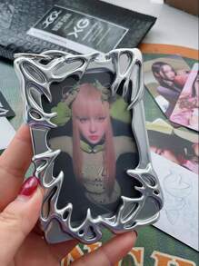 Cool No Attribute Universal Small Card Card Sleeve Special-Shaped Girl Photo Idol Student Photo Frame Protection