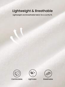 LUVLETTE 夏季女士透气100%纯棉白色蕾丝优雅饰边新娘内衣短袖纽扣上衣和短裤轻盈家居服睡衣套装浪漫舒适居家新娘内衣平角裤套装婚礼用品 - 白色 - 查看 6