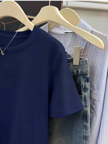 INAWLY 大码女式时尚流苏 T 恤