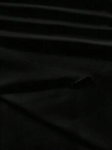 SHEIN MOD 2pcs Women Casual Ruched Bodycon Mini Skirt Set, Summer - Multicolor - View 3