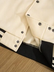 Manfinity EMRG Chaqueta universitaria para hombre, chaqueta Letterman, chaqueta de béisbol, otoño - Multicolor - Ver 5