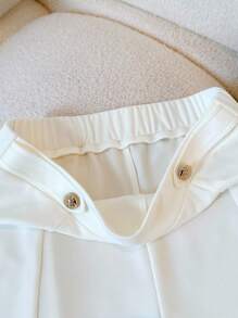 SHEIN Clasi 女士休闲百搭纯色短裤