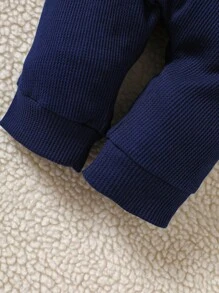 Souflis Souflis Baby Boy Cute Knitted Outfit Gift Box Set 5 Pieces 0-9 Month For Baptismal Baby Clothes