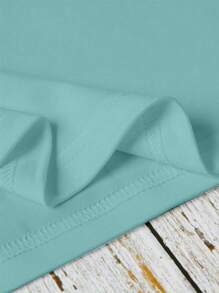 女士夏季休闲书籍和蝴蝶结印花圆领T恤