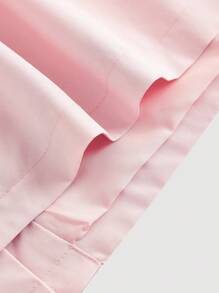 SHEIN MOD Women Pink Boxy Short Windbreaker, Autumn Jacket - Pink - View 4