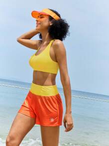 In My Nature 女式夏季拼色户外运动短裤