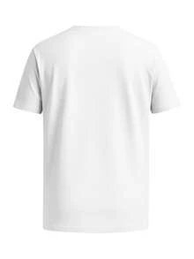 Champion 男士夏季休闲扎染印花短袖T恤 - 白色 - 查看 5