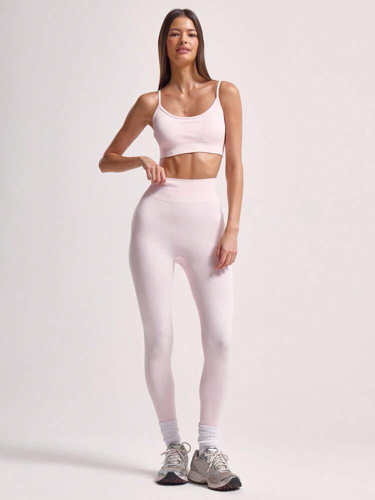 Musera Sport Áo thể thao hai dây không lưng, đồ tập luyện mùa hè, áo ngực thể thao hàng ngày, áo tập gym, yoga, thể dục, pilates, trang phục thường ngày. - Hồng - Xem 5
