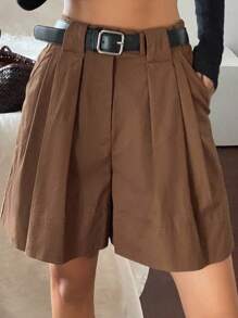 Livesso Short ample et ample pour femmes avec poche et jambe large, décontracté pour l'été