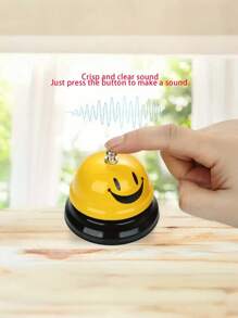 1pc Student Gift Creative Bar Restaurant Bell Ringer Tabletop Bell Hand Shake Calling Bell Pet Bell