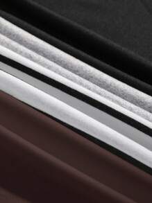 SHEIN EZwear 4pcs/Set Women's Casual Tight Fit Tank Tops, Black, Brown, Gray, Striped, Versatile & Sexy For Summer Back To School - Multicolor - View 5