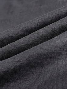 Linhara Plus Size 2pcs Set, Solid Color Hoodie & Pants, Casual Minimalist Comfy Everyday Outfit Fall Cloth For Women - Grey - View 5