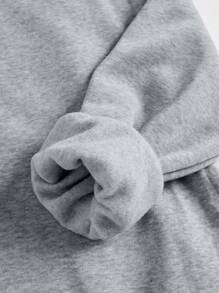 INAWLY Out Of Breath Hiking Society Embroidered Sweatshirt, Funny Hiking Crewneck, Raccoon Trash Panda Shirt, Nature Lover Sweater,2025 Raccoon Letter Cute Print Women's Sweatshirt With Fleece Autumn And Winter New Style Pullover Fall - Grey - View 4