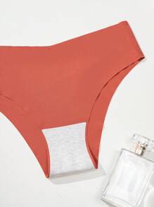 SHEIN Bộ 7 quần lót nữ màu trơn thoải mái - Nhiều màu - Xem 7