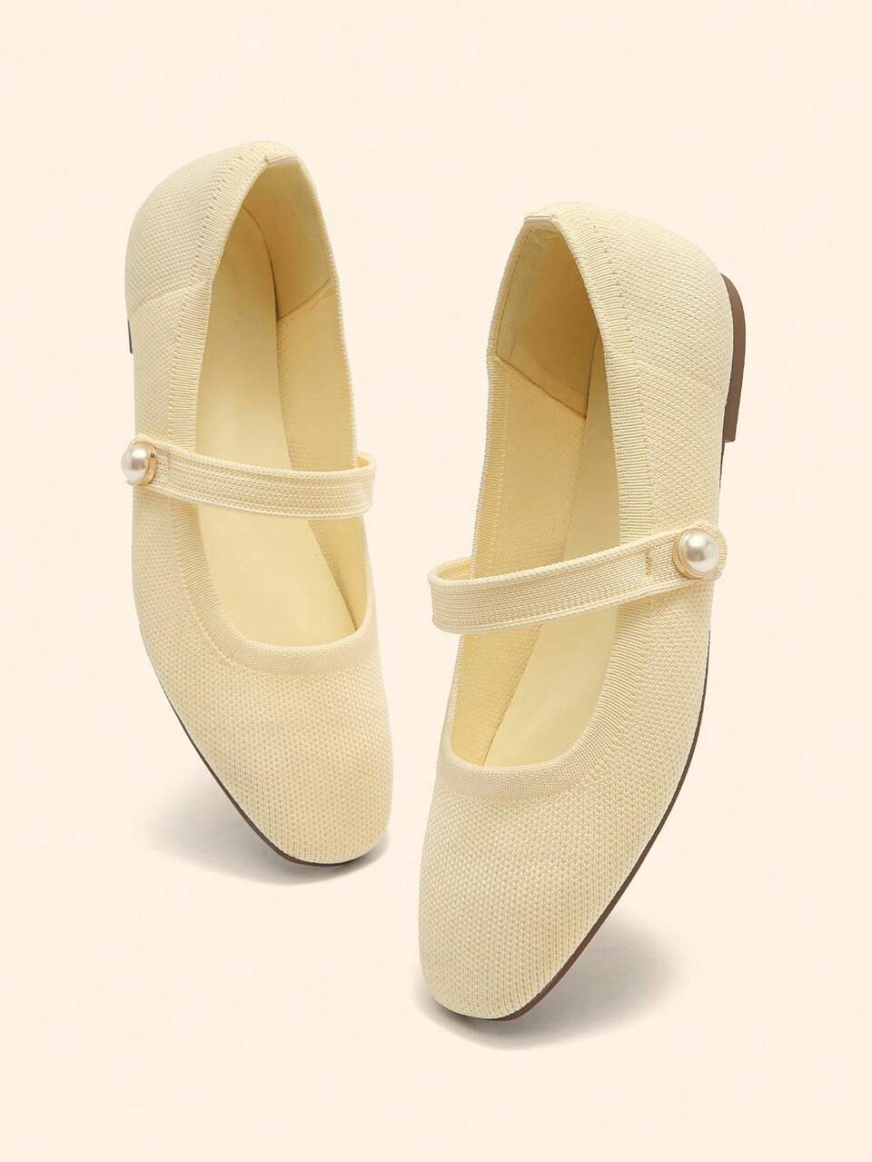 CUCCOO BASICS CUCCOO Women's Fashionable Mary Jane Flat Shoes For Everyday Wear