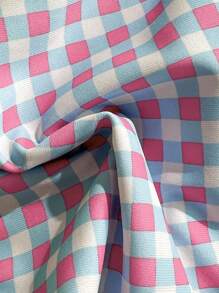 Swim Mod Bộ đồ bơi Tankini họa tiết caro màu sắc dễ thương cho bé gái phong cách retro dành cho nữ - Nhiều màu - Xem 7