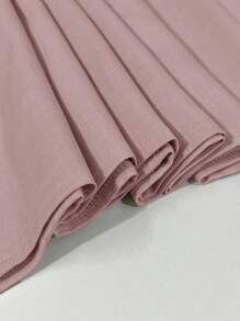 SHEIN Frenchy Große Größen Lässig Einfarben Bandeau Kleid - Pink - Übersicht 6