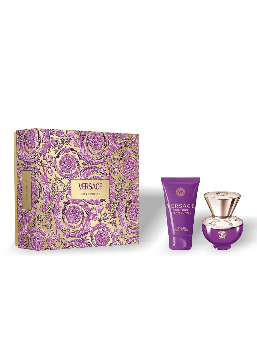 Versace Dylan Purple Eau De Parfum 30 Ml Gift Set - Multicolor - View 1