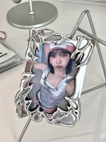 Cool No Attribute Universal Small Card Card Sleeve Special-Shaped Girl Photo Idol Student Photo Frame Protection
