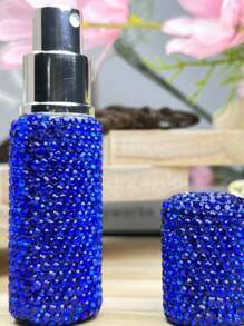 Diamond-Set Perfume Dispenser - Vacuum Pressed Sample Bottle -10ml Makeup Travel Mini Spray Bottle,Room Decor , Ramadan Decor, Home Decor, Bathroom Decor