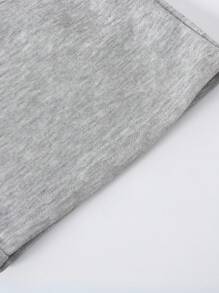 Teen Girl Loose Asymmetrical Neckline Waisted Jumpsuit, Casual European And American Fashion Korean Style, Suitable For Spring And Autumn