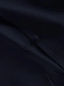 SHEIN MOD 高领纯色口袋连体裤（配腰带）