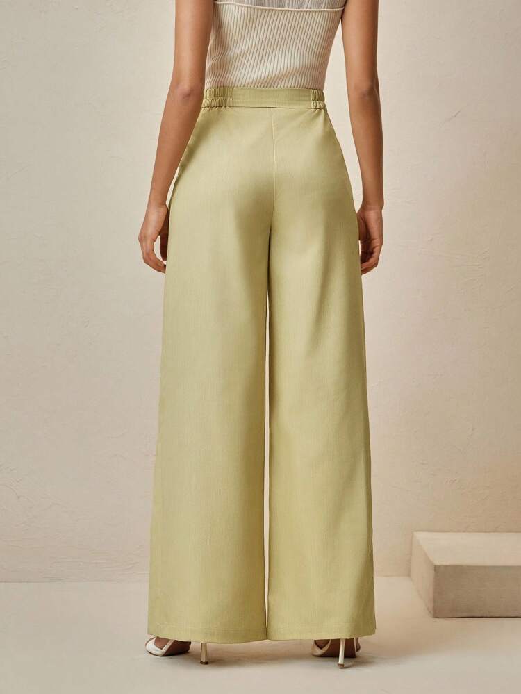 New Stylish Women High-Grade Cinched Waist Suit Pants For Autumn/Winter