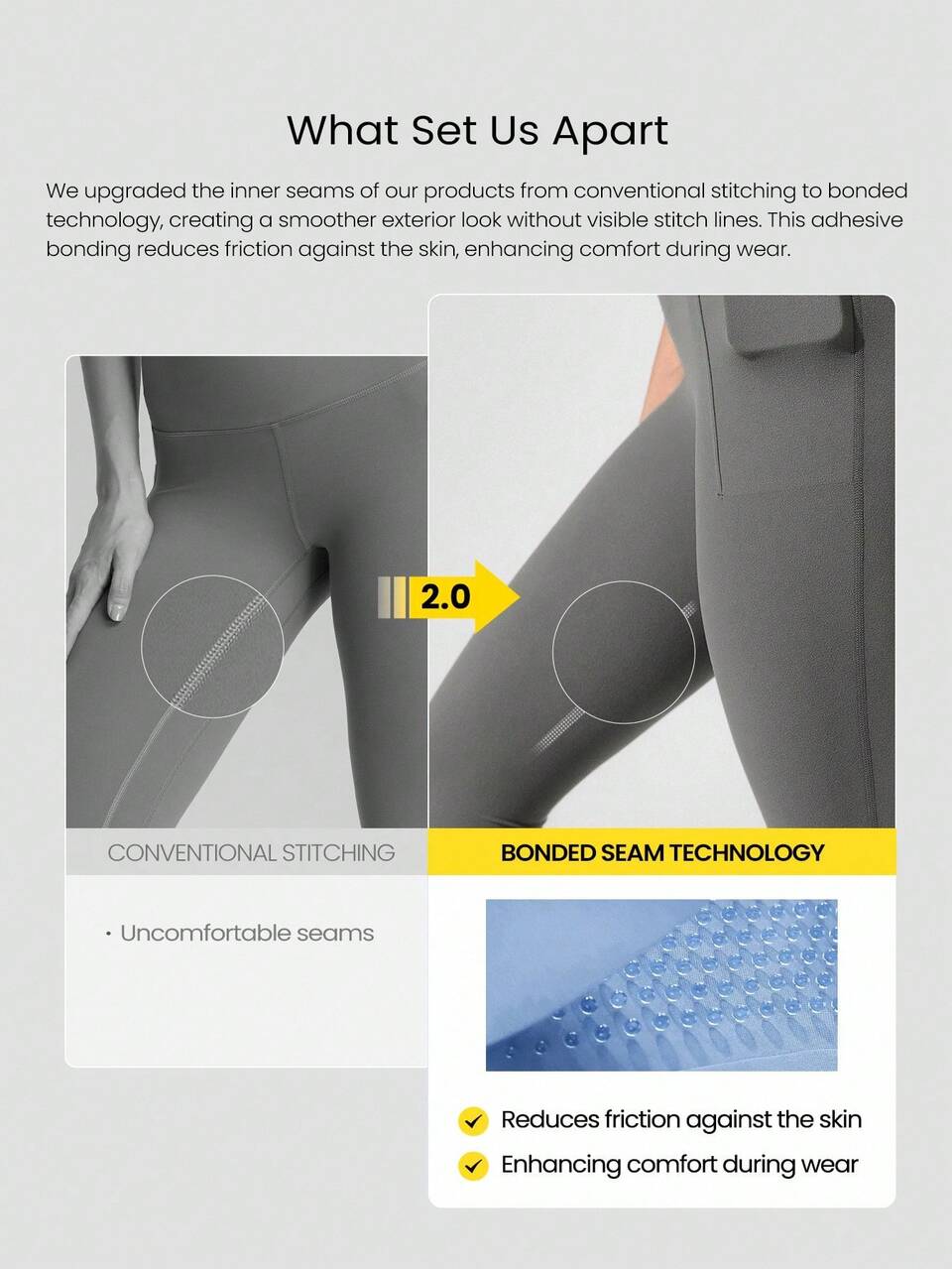 28" FeatherFit™ Sweat Slayer Stretchy Sweat-Wicking No Inner Seam Ultra High-Rise Waist Leggings With Side Pockets Yoga Pilates Spring