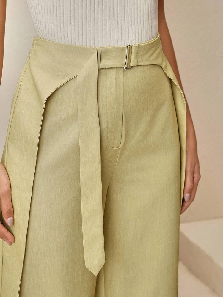 New Stylish Women High-Grade Cinched Waist Suit Pants For Autumn/Winter