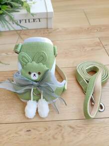 背心式牵引绳，适用于泰迪、博美等小型犬，胸带式牵引绳，适用于猫狗