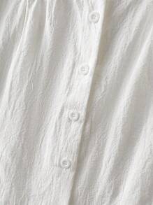 Rusticease Camiseta de tirantes para mujer, estilo de moda minimalista, adecuada para el verano - Blanco - Ver 5