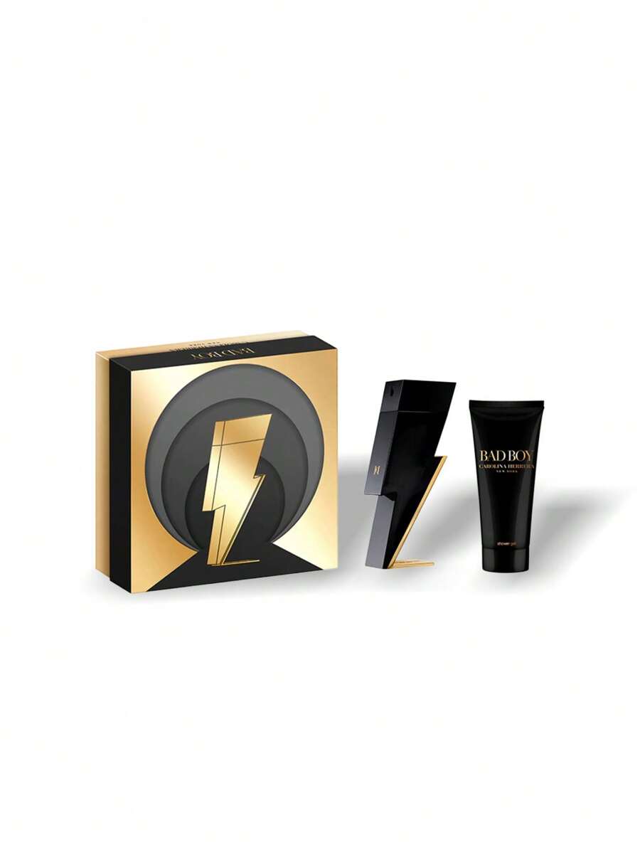 Carolina Herrera Bad Boy Eau De Toilette 100 Ml Gift Set - Multicolor - View 1