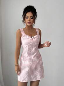 Rafferiza Sexy Bodycon Ruched Slip Dress, A Style Off Shoulder Backless Clubwear Mini Dress - Pink - View 4