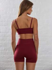 Musera Sport 性感吊带露脐运动背心（仅限上衣），适合板式网球、网球、匹克球、健身房、秋季瑜伽、普拉提、日常休闲穿着。