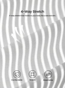 LUVLETTE Plus Dream Curve Support + Smooth White 全覆盖支撑宽肩带基本款 T 恤文胸 - 白色 - 查看 4