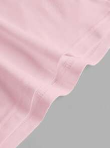 SHEIN EZwear 女士粉色紧身休闲吊带背心，适合夏季 - 淺粉色 - 查看 3