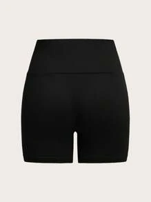 SHEIN EZwear 夏季休闲针织无缝女式七分紧身裤 - 彩色 - 查看 8