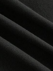 SHEIN EZwear 2 chiếc áo hai dây họa tiết da báo và trơn cỡ lớn, thích hợp cho du lịch và nghỉ dưỡng mùa hè - Nhiều màu - Xem 4