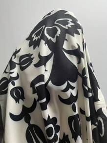 Elenzga 女士修身印花夏装 - 杏色 - 查看 7