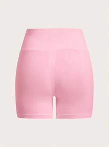 SHEIN EZwear 夏季休闲针织无缝女式七分紧身裤 - 彩色 - 查看 12