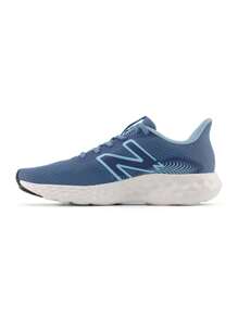 New Balance 411 V3 Trainers - Light Blue White - View 5