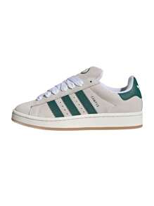 Adidas Campus 00s Women's Sneakers Crystal White/Core White/Collegiate Green JQ7784 - 水晶白/核心白/學院綠 - 查看 3
