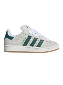Adidas Campus 00s Women's Sneakers Crystal White/Core White/Collegiate Green JQ7784 - 水晶白/核心白/學院綠 - 查看 1