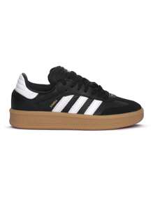 Adidas Originals Samba XLG Trainers - Core Black/Cloud White/Gum - 黑與白 - 查看 1