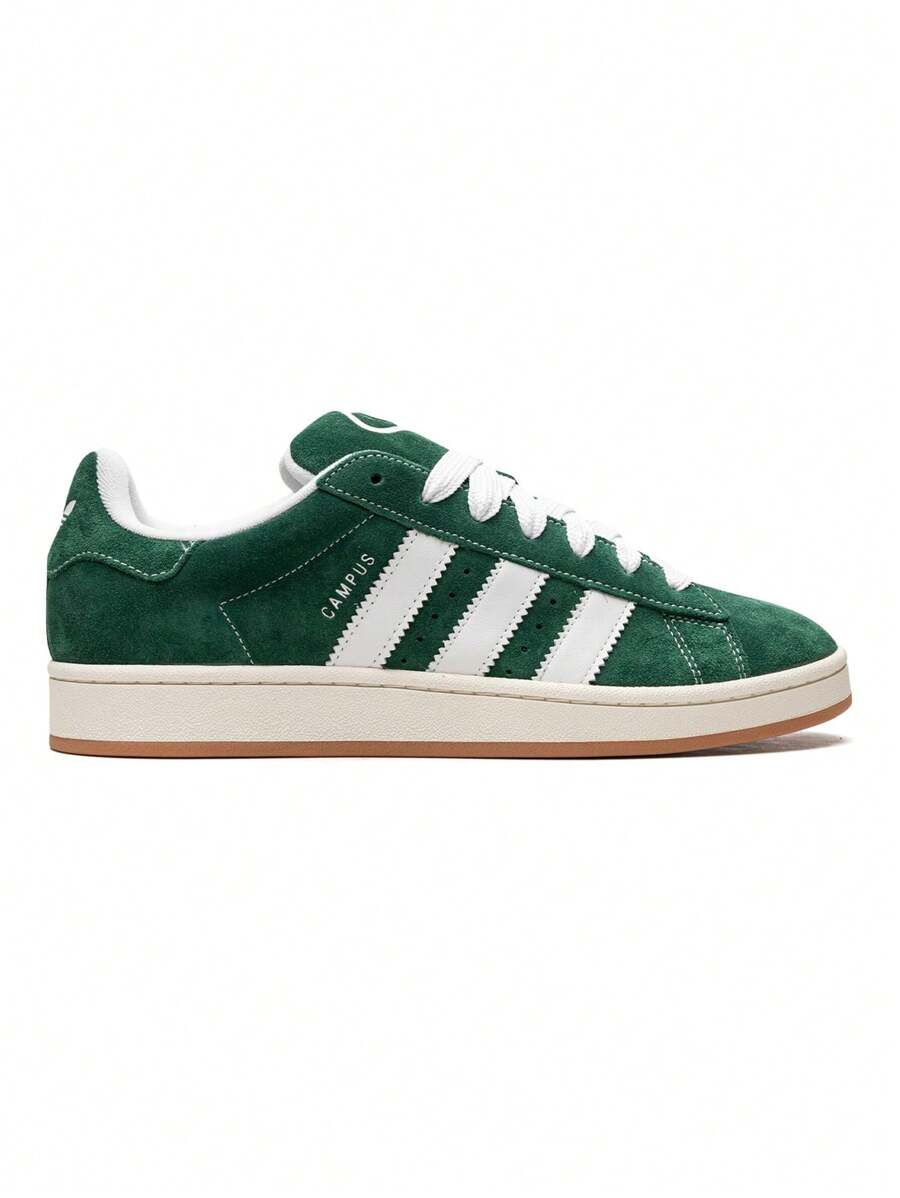 Adidas Scarpe da ginnastica campus stile anni 2000 - Verde scuro/Bianco nuvola/Bianco sporco