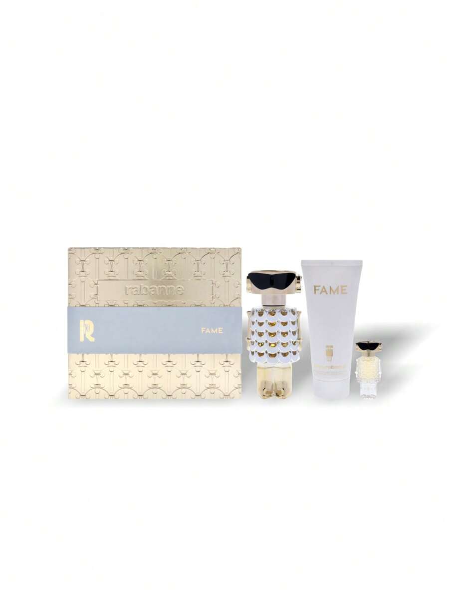 BỘ Paco Rabanne Fame EDP 80 Ml+BL100 Ml+Travel S - Nhiều màu - Xem 1
