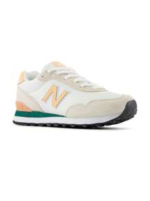 New Balance 515 Sneakers - White Apricot Green - View 2