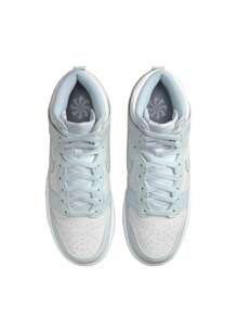 Nike Dunk High Next Nature - 白色/冰川冰白色 - 查看 3